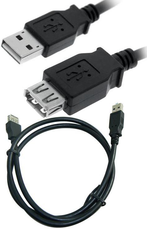 Cable USB A Macho-Hemba