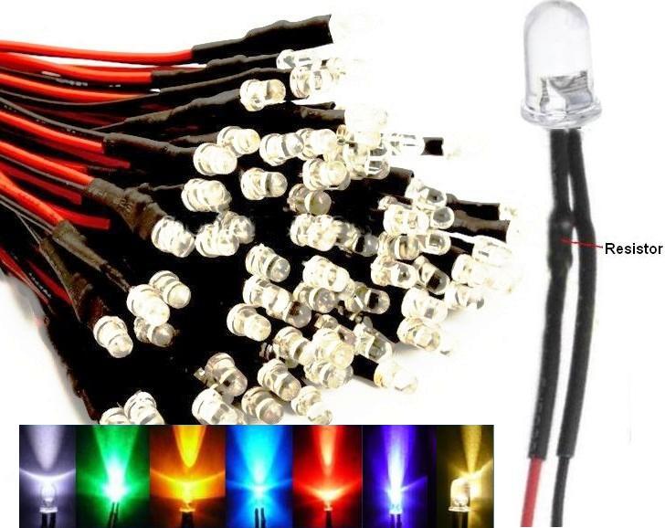 Led5mm con cable