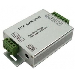 Amplificador PWM 3 canales Led o RGB 12-24v.12A.