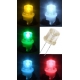 Led 10mm Inverted cabeza concava