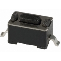 Pulsador SMD 6x3.5x3.5x0.5mm Tact Switch Negro