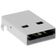 Conector USB-A Macho PCB SMd 4 pin
