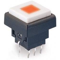 Pulsadores Tact Switch 12.5mm cuadrados con led