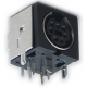 Conectores Mini-Din Hembra Chasis 7pin