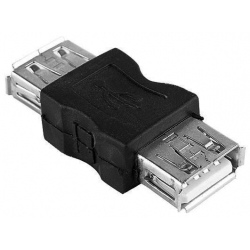 Adaptador USB-A Doble Hembra-Hembra
