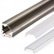 Perfil angular 45º de Aluminio para Tiras de Led
