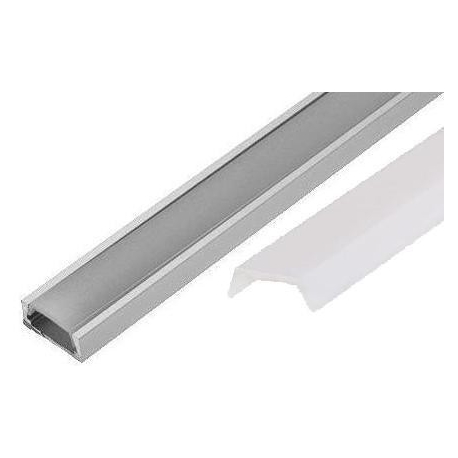 Perfil de Aluminio 15.2x6mm Anodizado mate