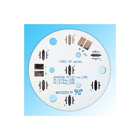 Circuito Impreso Star 35mm para 7 Led CREE XP-G
