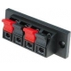 Conector de altavoz doble de panel 70mm