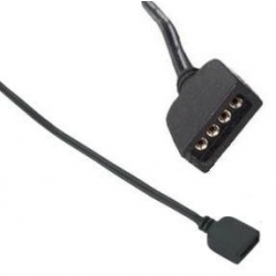 Conectores 4 pin Negro para Tiras de LED RGB