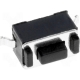 Tact Switch SMD 6x3.5x3.5mm Negro 0.5mm