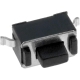 Tact Switch SMD 6x3.5x3.5mm Negro 1mm