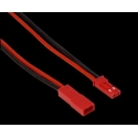 Conector JST BEC RCY 2 Pin Cable de Silicona