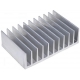 Disipador Térmico de Aletas de 124x35mm