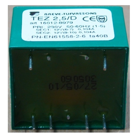 Transformadores encapsulados de 2.5VA