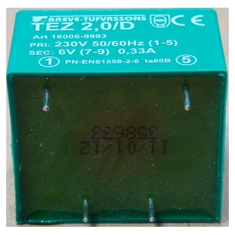 Transformadores encapsulados de 2VA