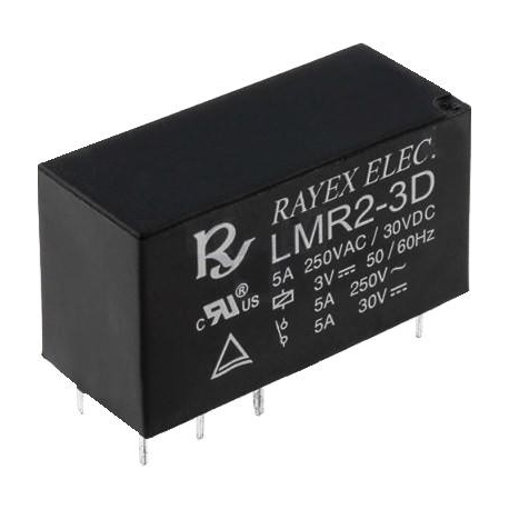 Rele Rayex 5A. Mini 3v