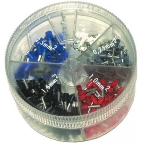 Juego de Punteras aisladas para cables