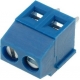 Bornas circuito impreso 3.81mm Azul 2pin
