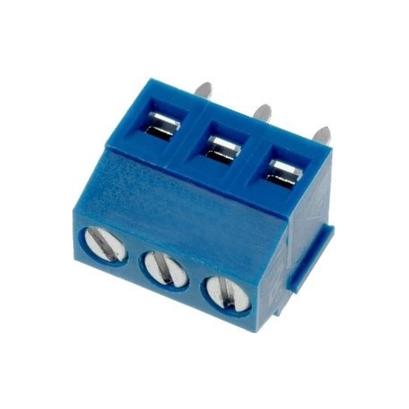 Bornas circuito impreso 3.81mm Azul 3pin