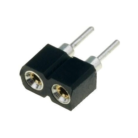 Tira de Pin Hembra Torneado 2.54mm Recto