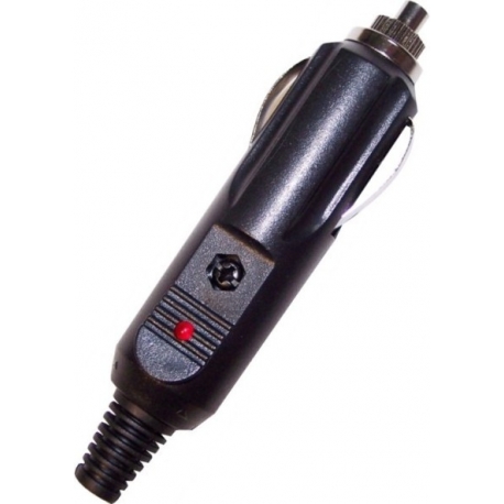 Conector mechero 12v con Led