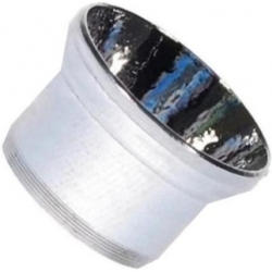 Reflector de Cabezal Aluminio 23x15mm para Linterna Led