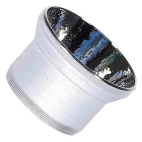 Reflector Aluminio 23x15mm para Led