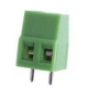Borna 2Pin 15mm verde