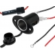 Base Conector mechero hembra con tapa y fuse 12v