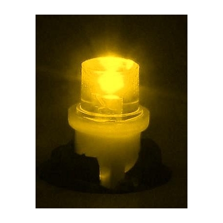 Bombilla LED E10 1 Led Flat 12v