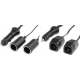 Alargador Conector mechero 2 hembra 1 macho 12v