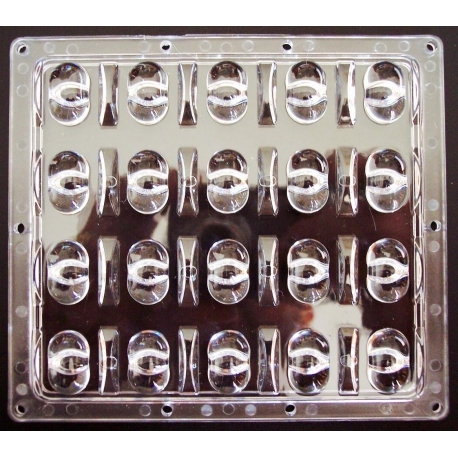 Lente Multi-Led para 20 Led