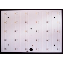 Circuito Rectangular 150x104x2mm para 30 Led CREE XPG, XPE, XTE, XPC