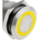 Pulsador de panel Antivandalos con Led Anillo