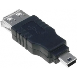 Adaptador USB-Hembra-Mini USB Macho