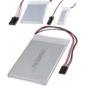 Baterías Li-Po Planas 3.7v con PCM y Molex 70543