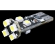 Bombilla LED T10 Canbus 8 Led 3528 SMD 12v