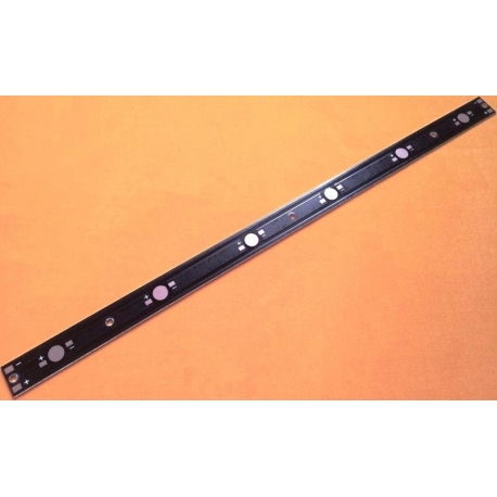 Pcb Linea 300x15mm para 6 Led Lumiled