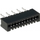 Conector FFC-FPC No ZIF 1mm THT Recto﻿