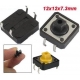Pulsador Tact Switch de 12x12mm boton