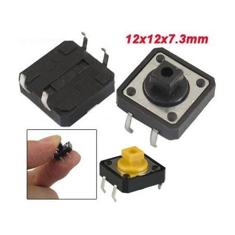 Pulsador Tact Switch de 12x12mm boton