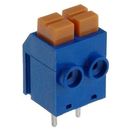 Bornas circuito impreso presion 2pin DG390 5mm