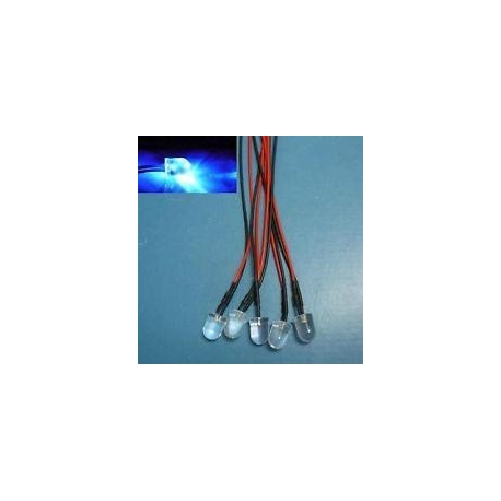 Led cableado Superbrillo 10mm 12v.