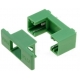 Portafusibles de circuito impreso 5x20mm Verde