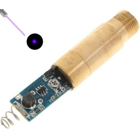 Módulo Led-Láser Purpura 10mw-3v