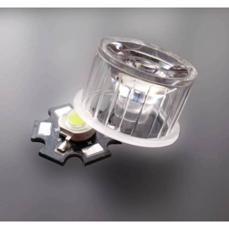 Reflector Lente de 20mm para LED Lumiled