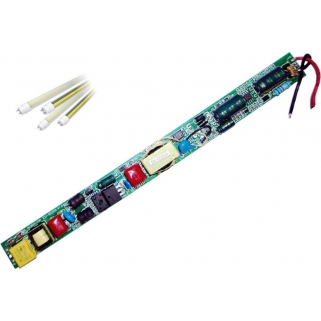 Driver Led MDHT8G02 T5/T8 220vAC, 16w.320mA