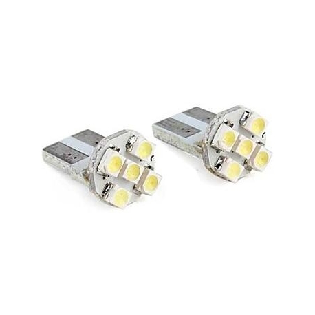Bombilla LED T10 5 Led SMD 12v
