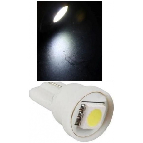 Bombilla LED T10 1 Led 5050 3 chip 12v Blanco 